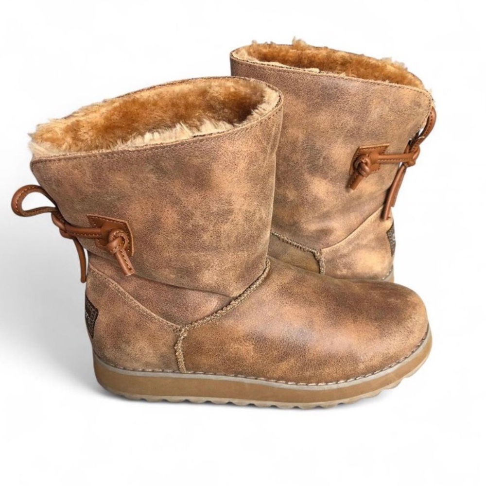 Skechers Keepsakes 2.0 Mid Pull On Boot Brown Women's Size 7